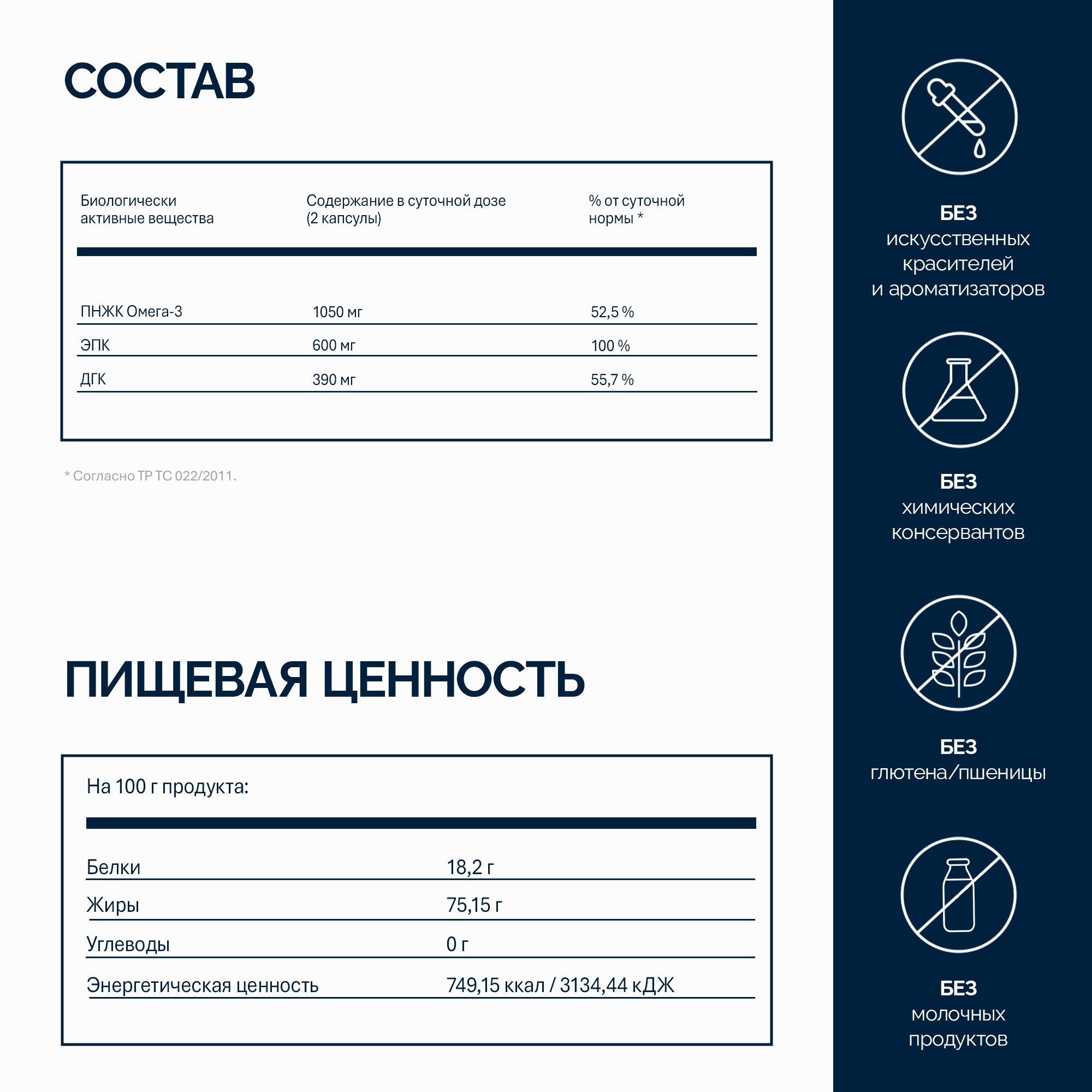 NFO® Омега-3 Ультима 60